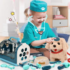 G.C 22Pcs Dog Vet Kit: imaginative vet roleplay sparks creativity