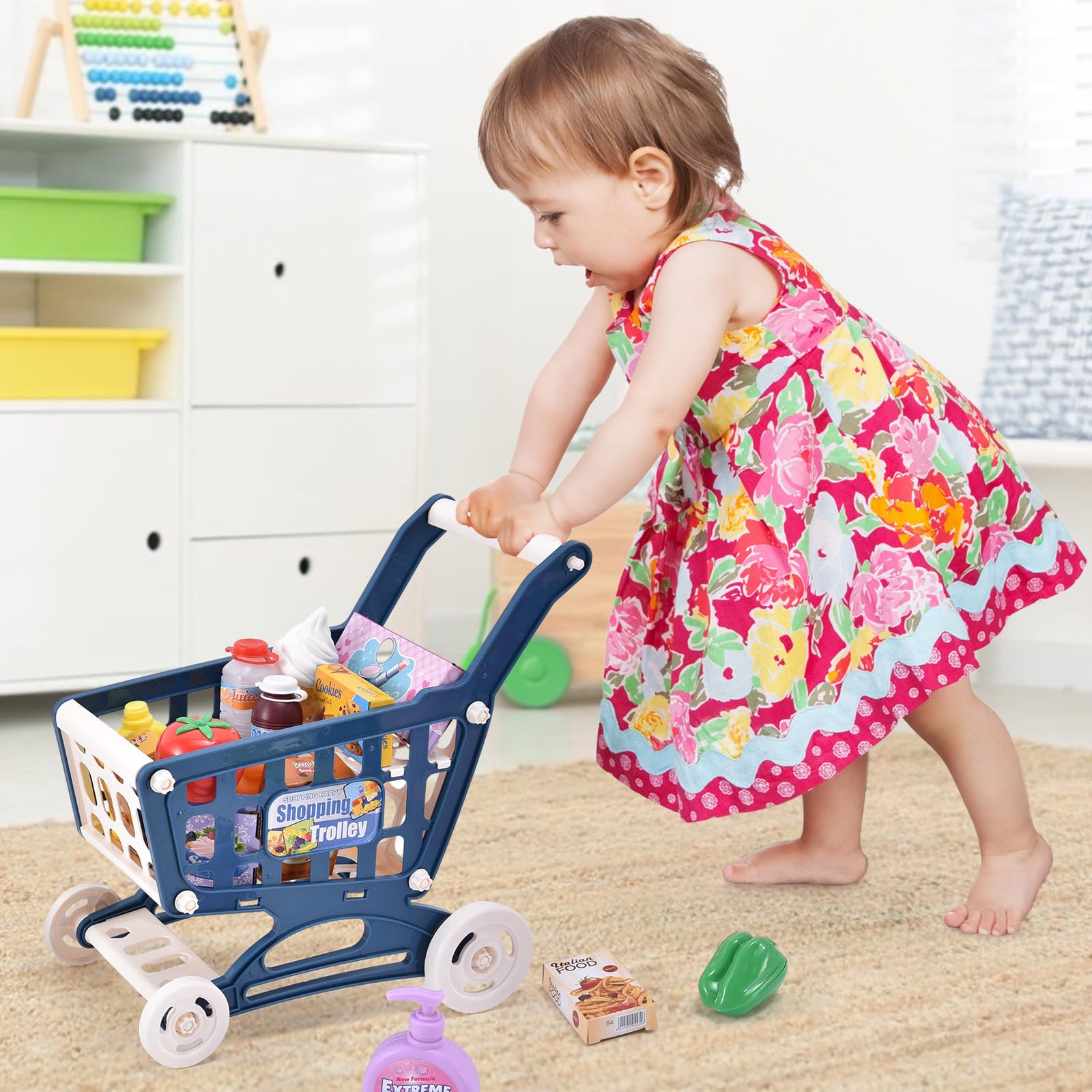 G.C credit card scanner supports kid-friendly pretend transactions and roleplaying.