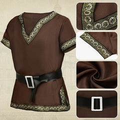 G.C. Kids Renaissance outfit wear shows a child in cape during pretend play.