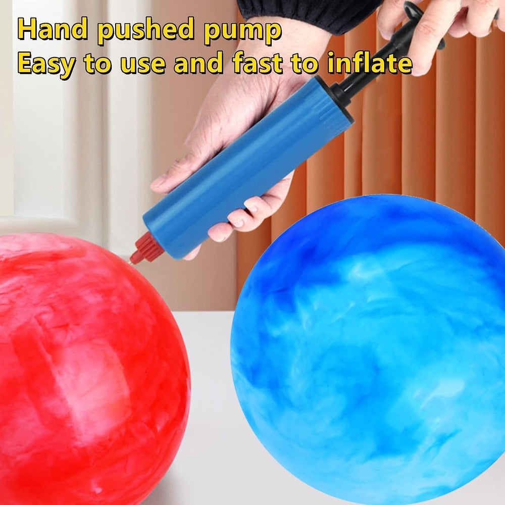 GCQJOQ marble ball 15inch red blue kids play ready for classroom use.