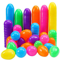 GCNBCNB 600pcs Easter eggs in bright colors for lively egg hunts
