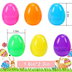 GCNBCNB Hinged Easter eggs with pre-fillable compartments for surprises