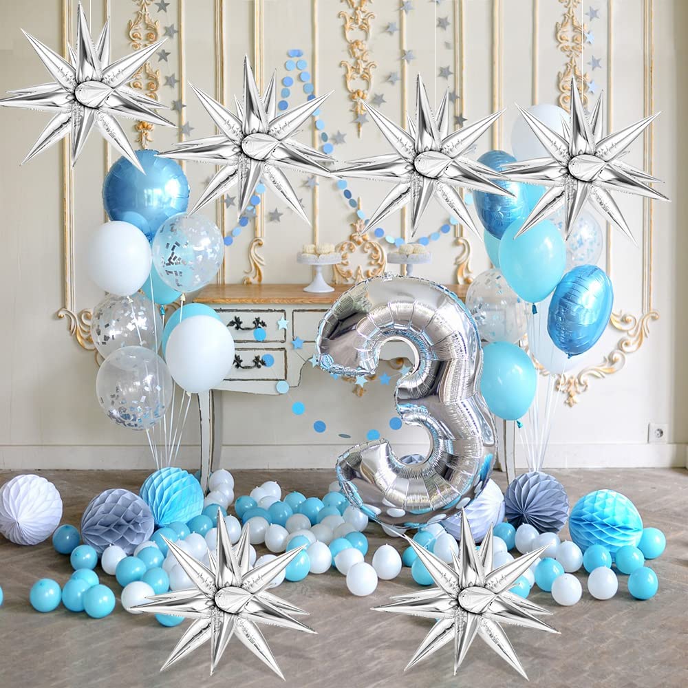 GCTWFYK sturdy reusable foil balloons provide long-lasting decorative flexibility