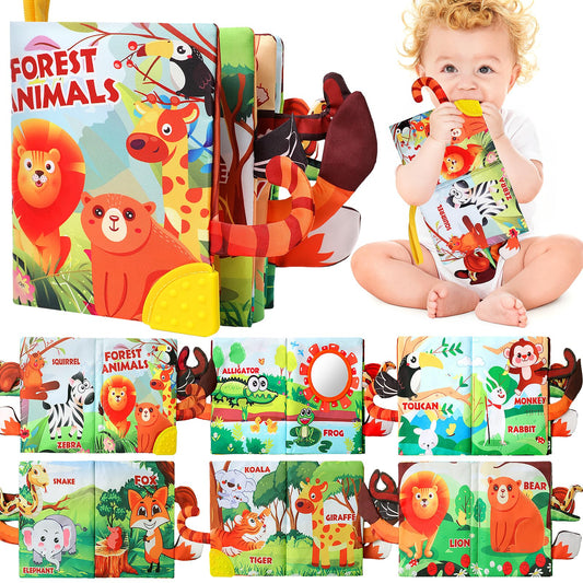 GCTZZ baby books with crinkle pages spark touch and sound exploration for infants.