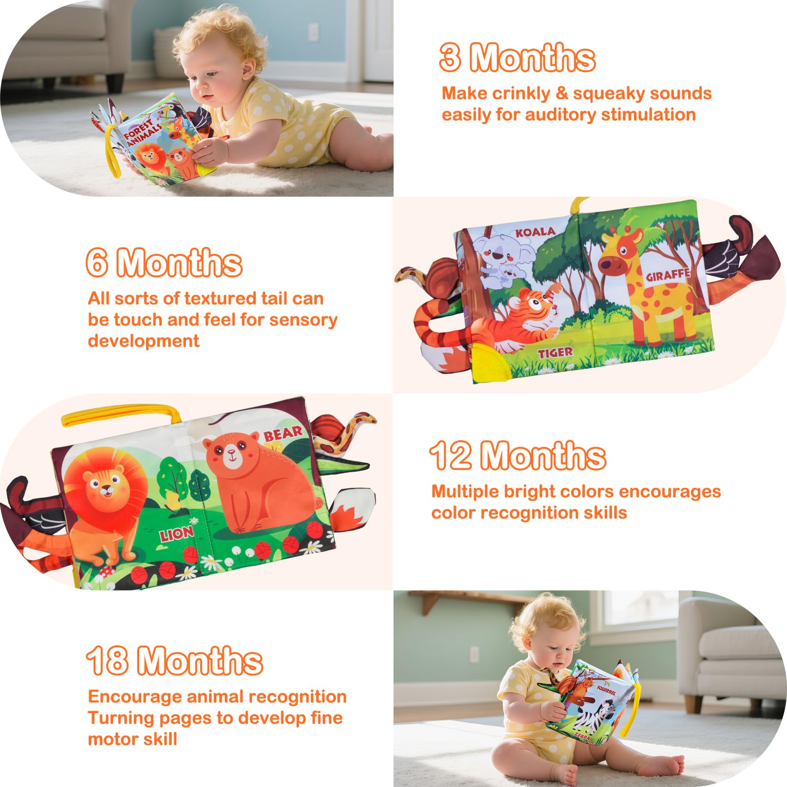 GCTZZ soft seams ensure gentle handling and durability.