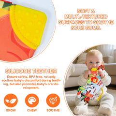 GCTZZ color-rich book supports visual tracking and attention.