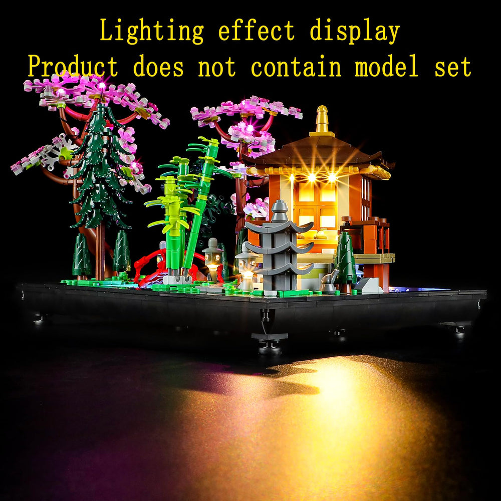 GEAMENT LED kit provides warm light for balanced Lego display of Icons 10315