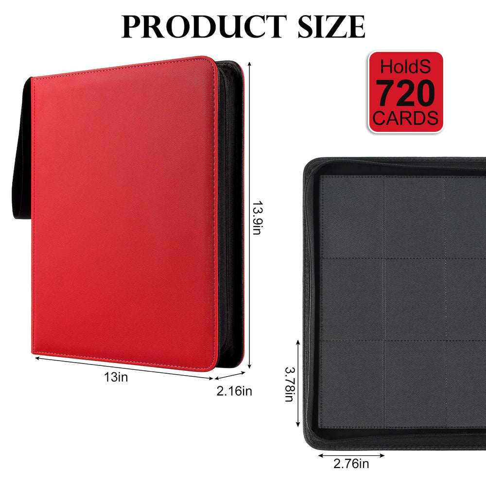 GEAoffice binder compact size fits MTG and Yu-Gi-Oh cards.