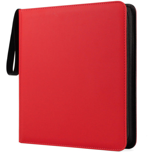 GEAoffice 12-pocket binder front cover with durable PU exterior.
