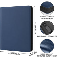 GEAoffice zipper closure keeps contents secure during travel