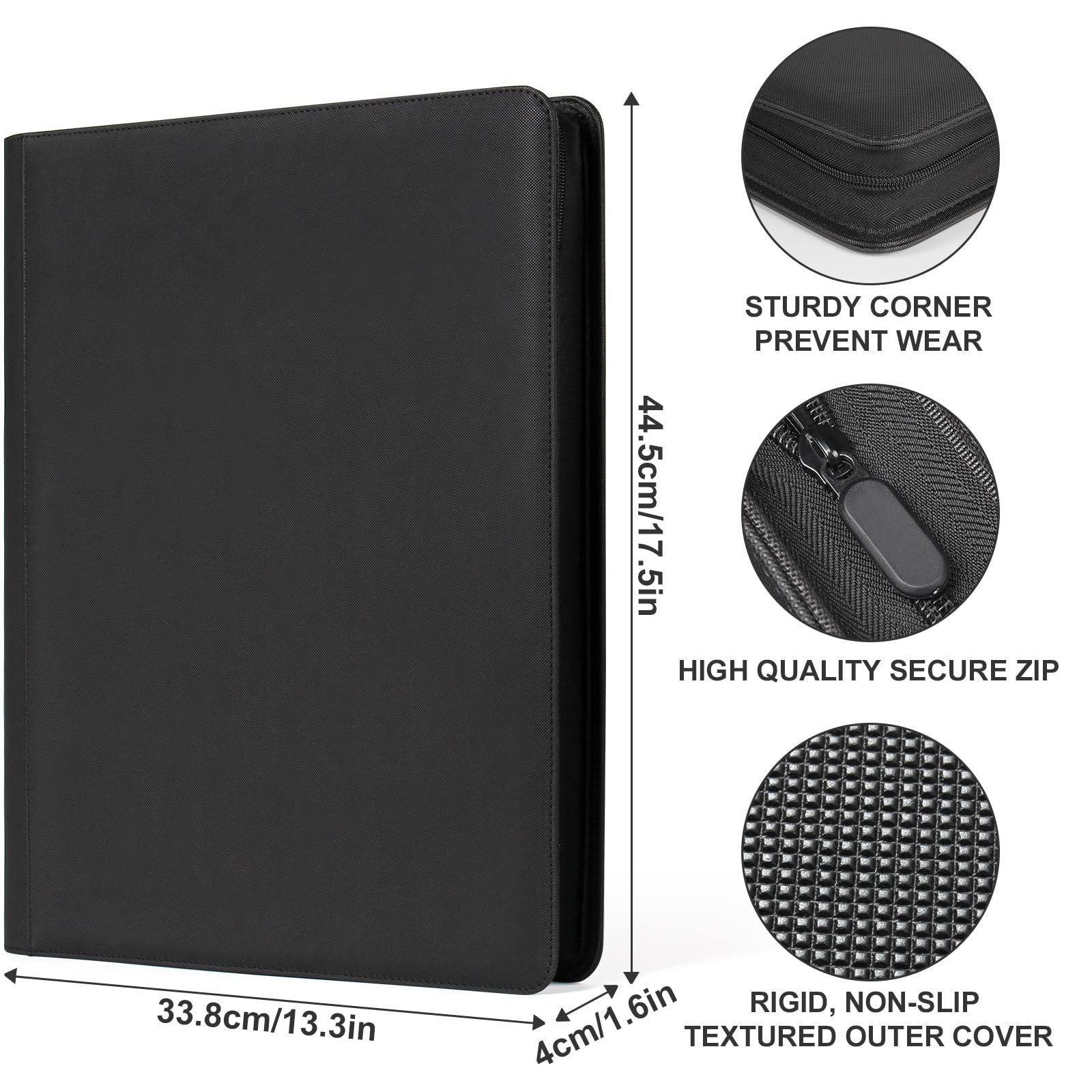 GEAoffice acid-free sleeves guard against wear while displaying cards.