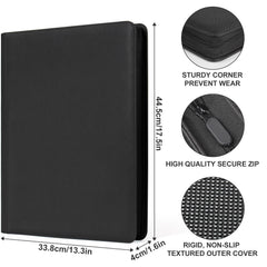 GEAoffice acid-free sleeves guard against wear while displaying cards.