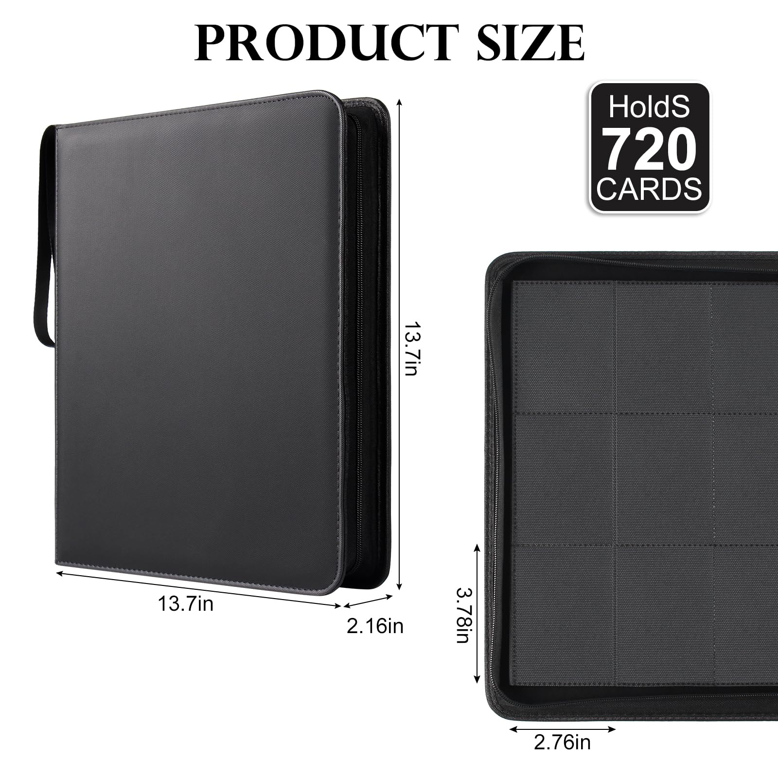 GEAoffice archival-safe acid-free pages protect viewing of cards.