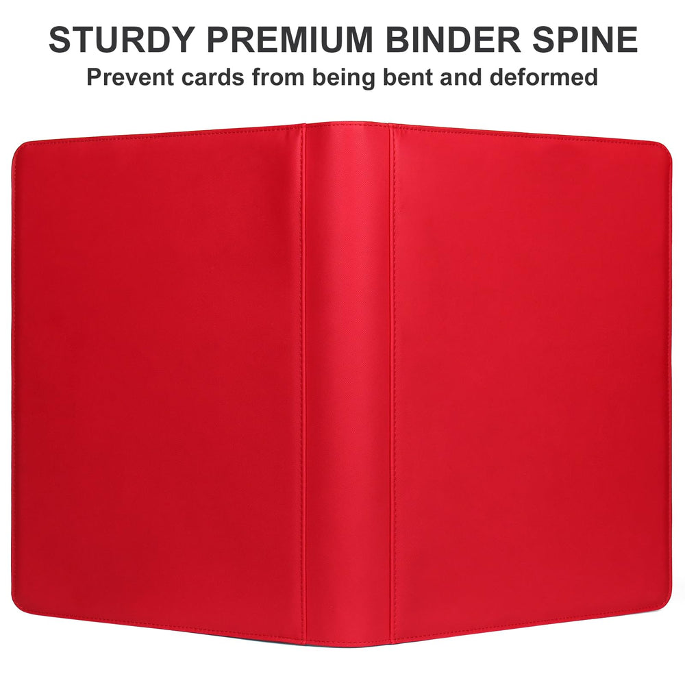 GEAoffice binder in hand for scale shows portable organization on the go.