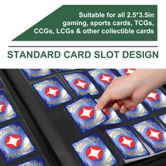 GEAoffice padded PU leather cover adds durability and a professional look.