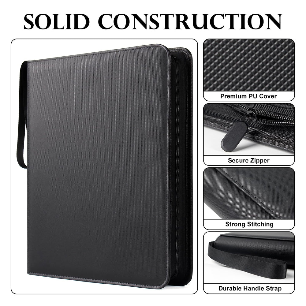 GEAoffice side-loading pockets ease card insertion and prevents spills.