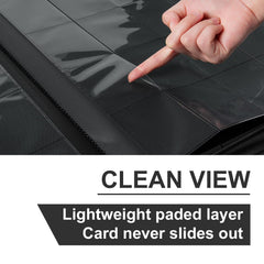 GEAoffice zipper closure secures collections during travel and display.