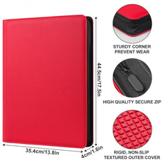 GEAoffice zipper closure on binder ensures secure transport and spill defense.