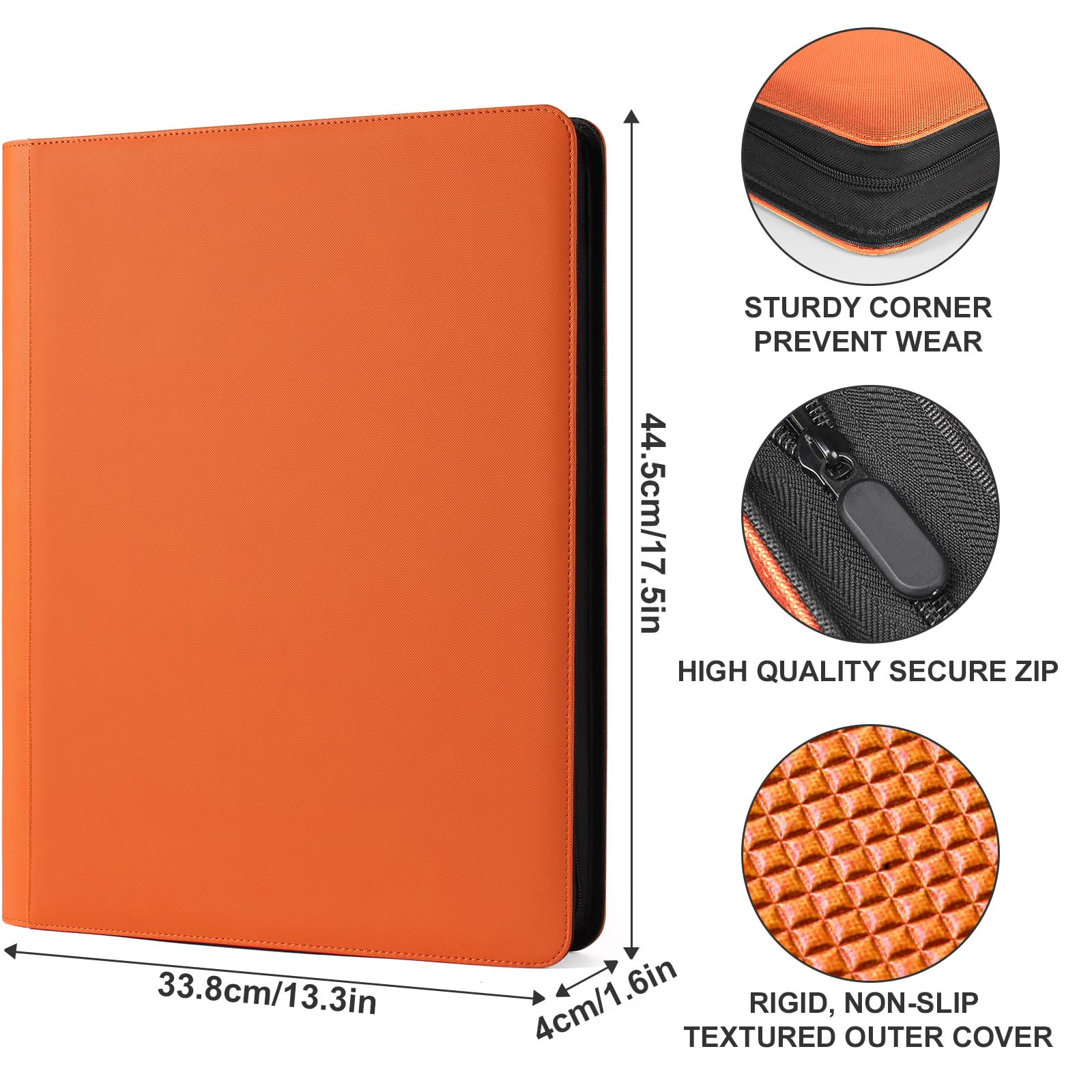 GEAoffice archival-safe pages protect card quality for long-term storage.