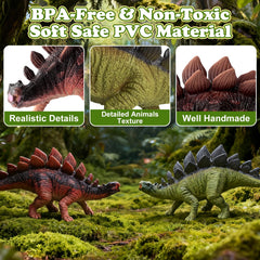 Gearvibe toddler hands with dinosaurs for interactive learning.