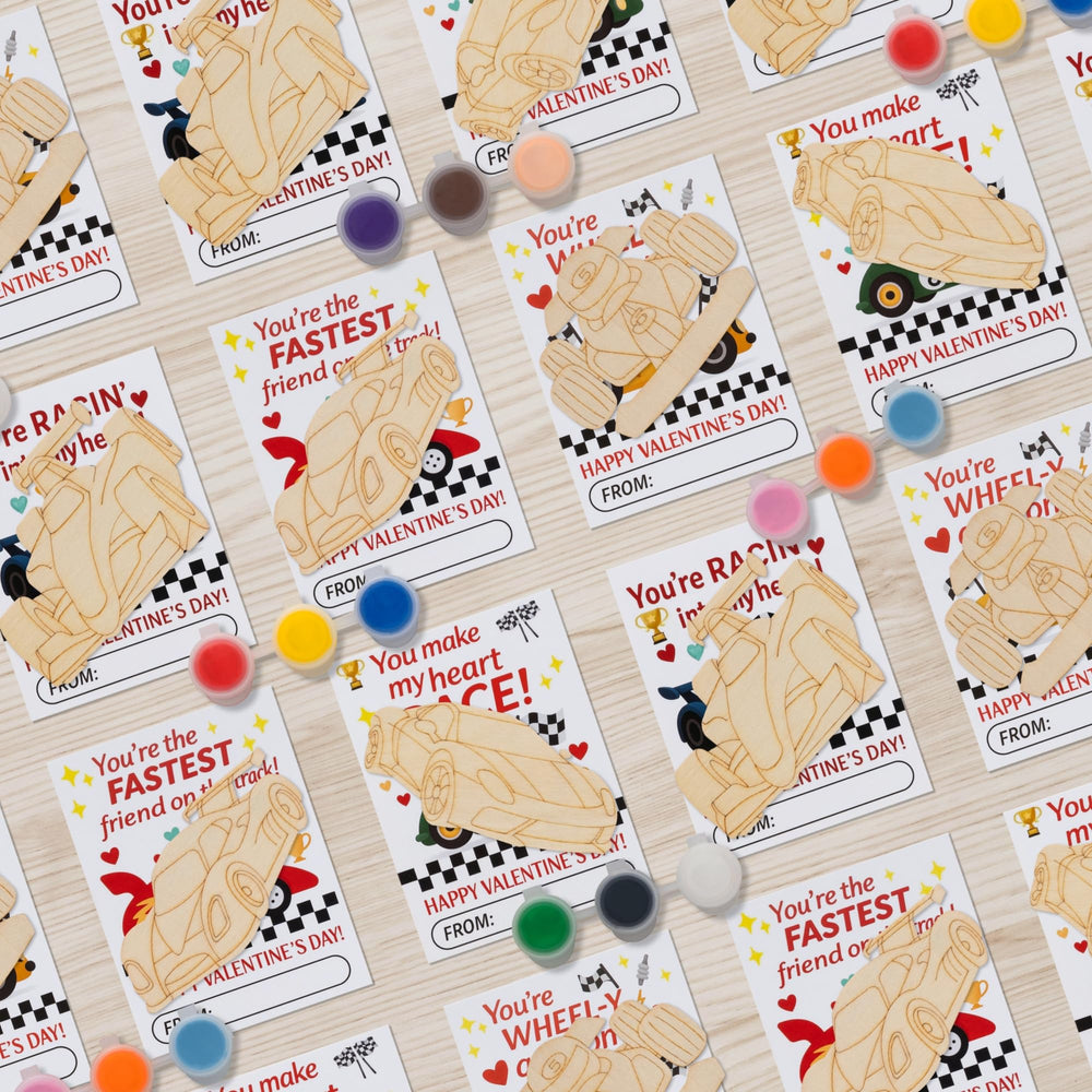 GeecozyLife Valentine cards with To/From spaces for personalized messages