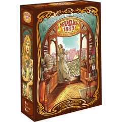 Geek Attitude Games Bruxelles 1893 action board closeup for strategic decisions