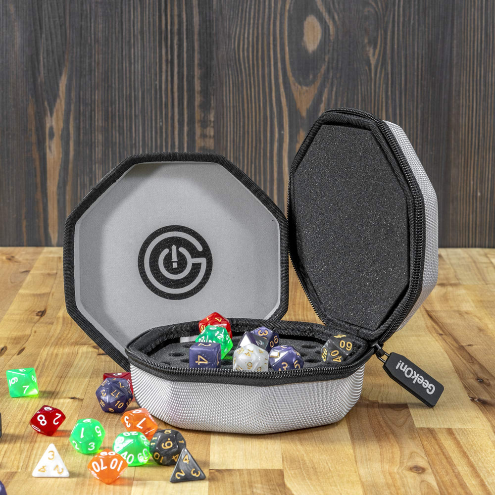 GEEKON waffle foam interior cushions dice for travel protection