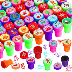 Geelin Christmas stamps snowman design for festive crafts and party favors.
