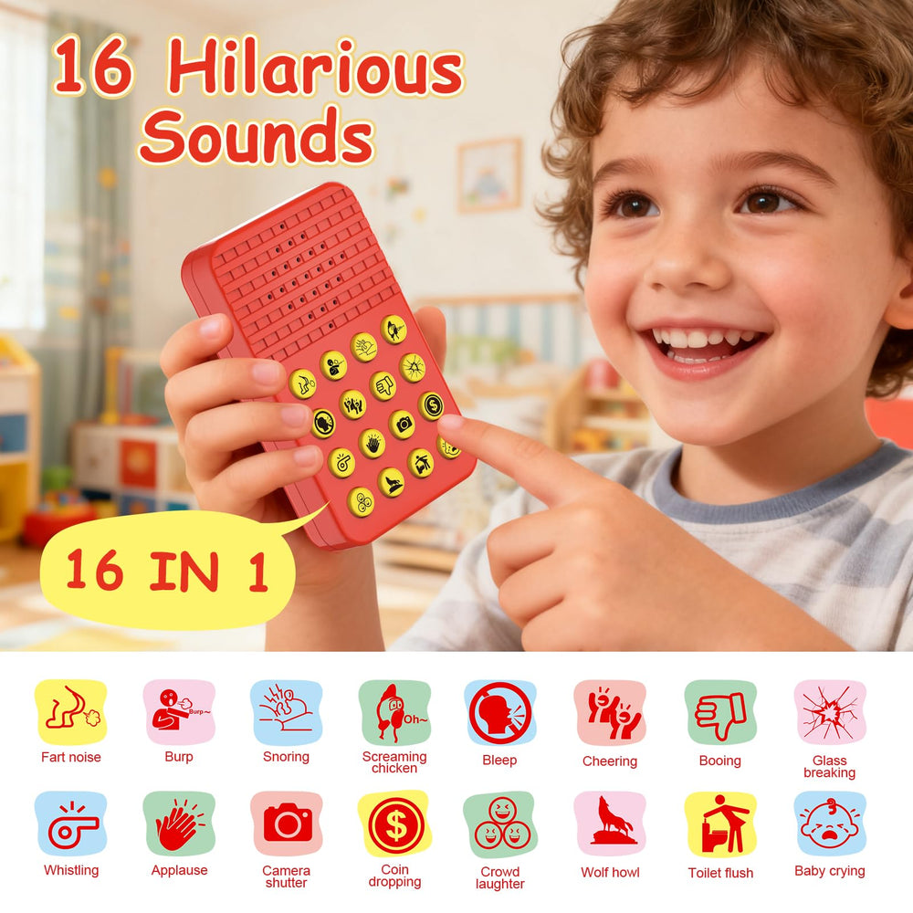 Geeray fart-noise clip adds silly humor to parties and games.