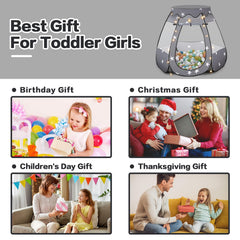 GeerWest lightweight portable toy tent ideal for travel, parties, and picnics.