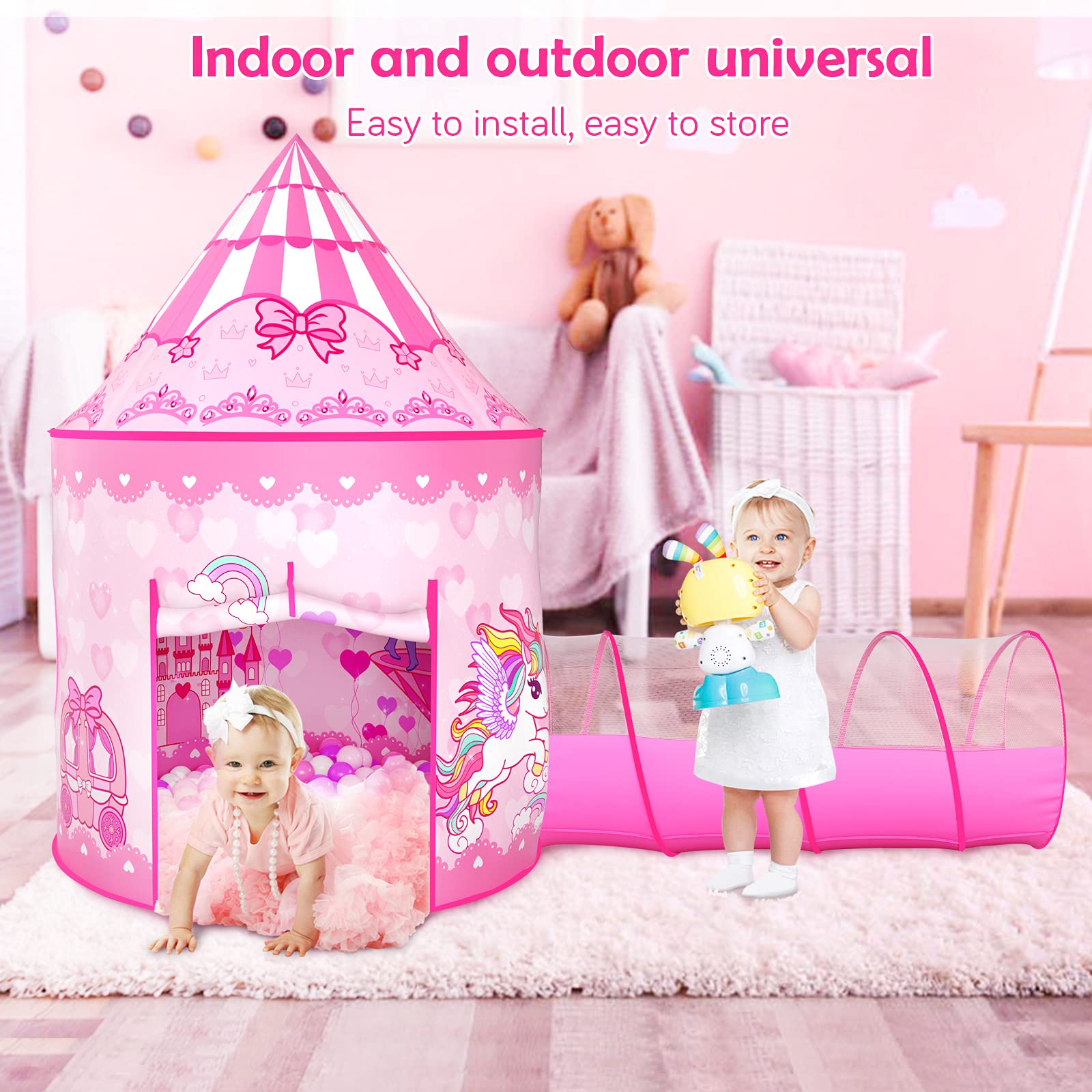 GeerWest Playdate Backyard supports outdoor and indoor group play.