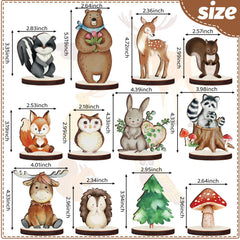 Geetery woodland raccoon cutout playful accents