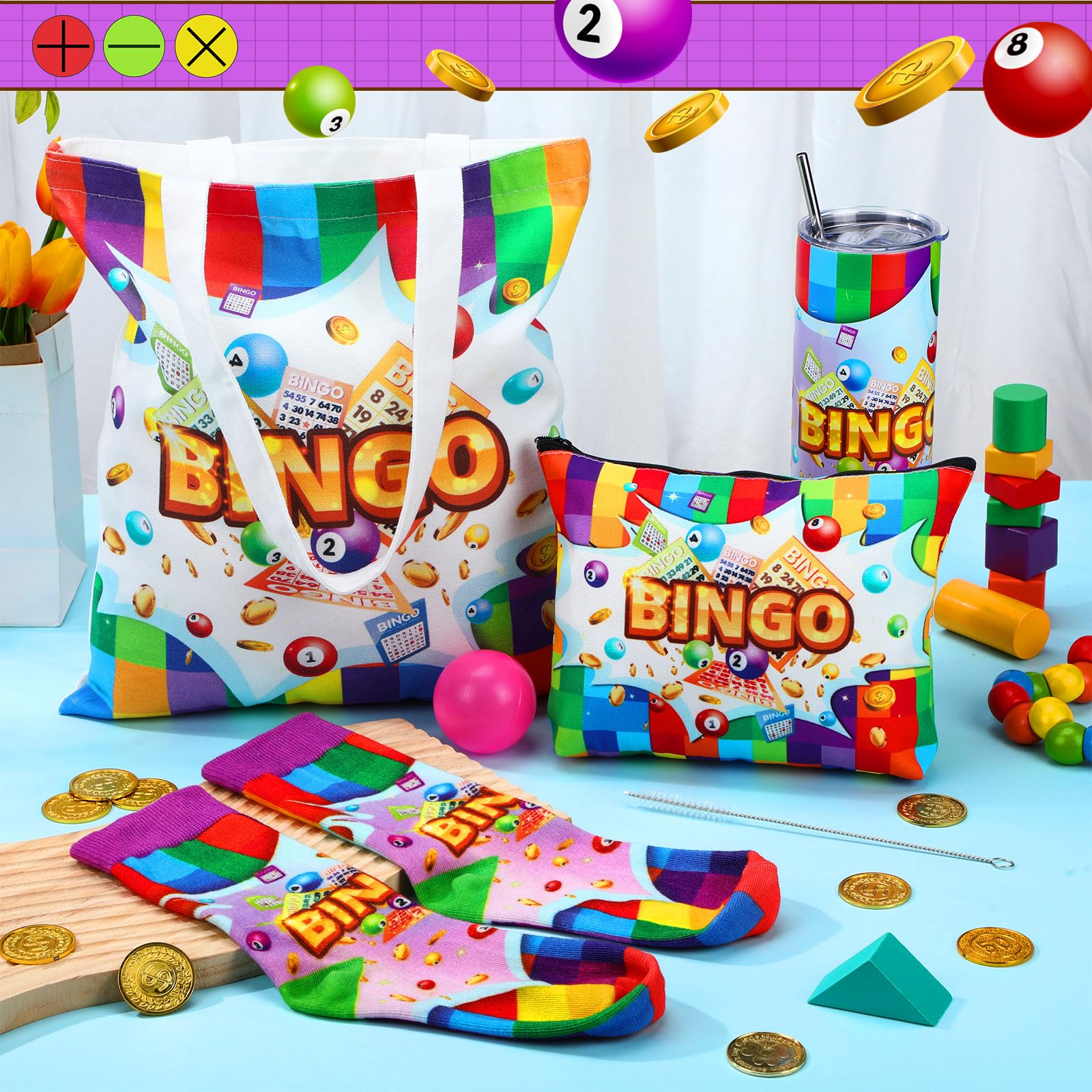 Geiserailie bingo packaging presents a ready-to-share gift for friends.