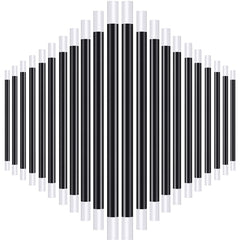 Gejoy 12-pcs magic wands in black and white set for party props