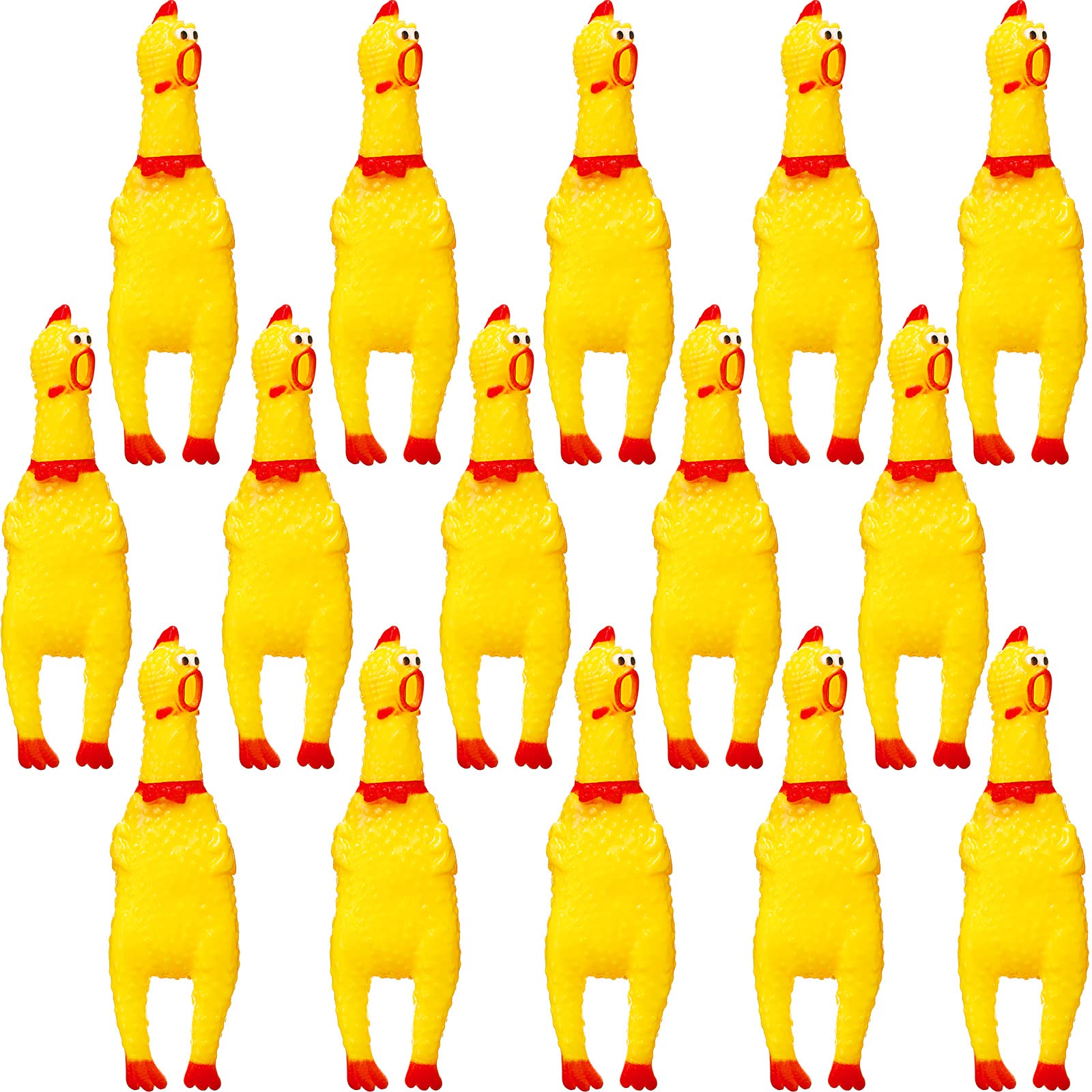 Gejoy 15-pack screaming chicken noisemaker for playful pranks and shared laughs.