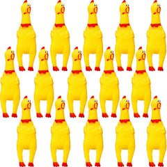 Gejoy 15-pack screaming chicken noisemaker for playful pranks and shared laughs.