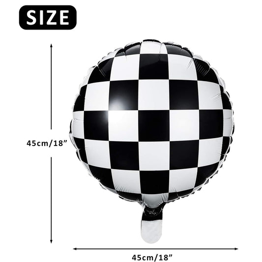 Gejoy aluminum foil balloon close-up highlights sturdy construction.