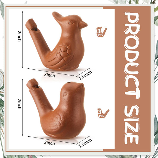 Gejoy Bird Water Whistles close-up porcelain detail highlighting craft and color