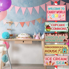 Gejoy directional signs help guests find the way with style.