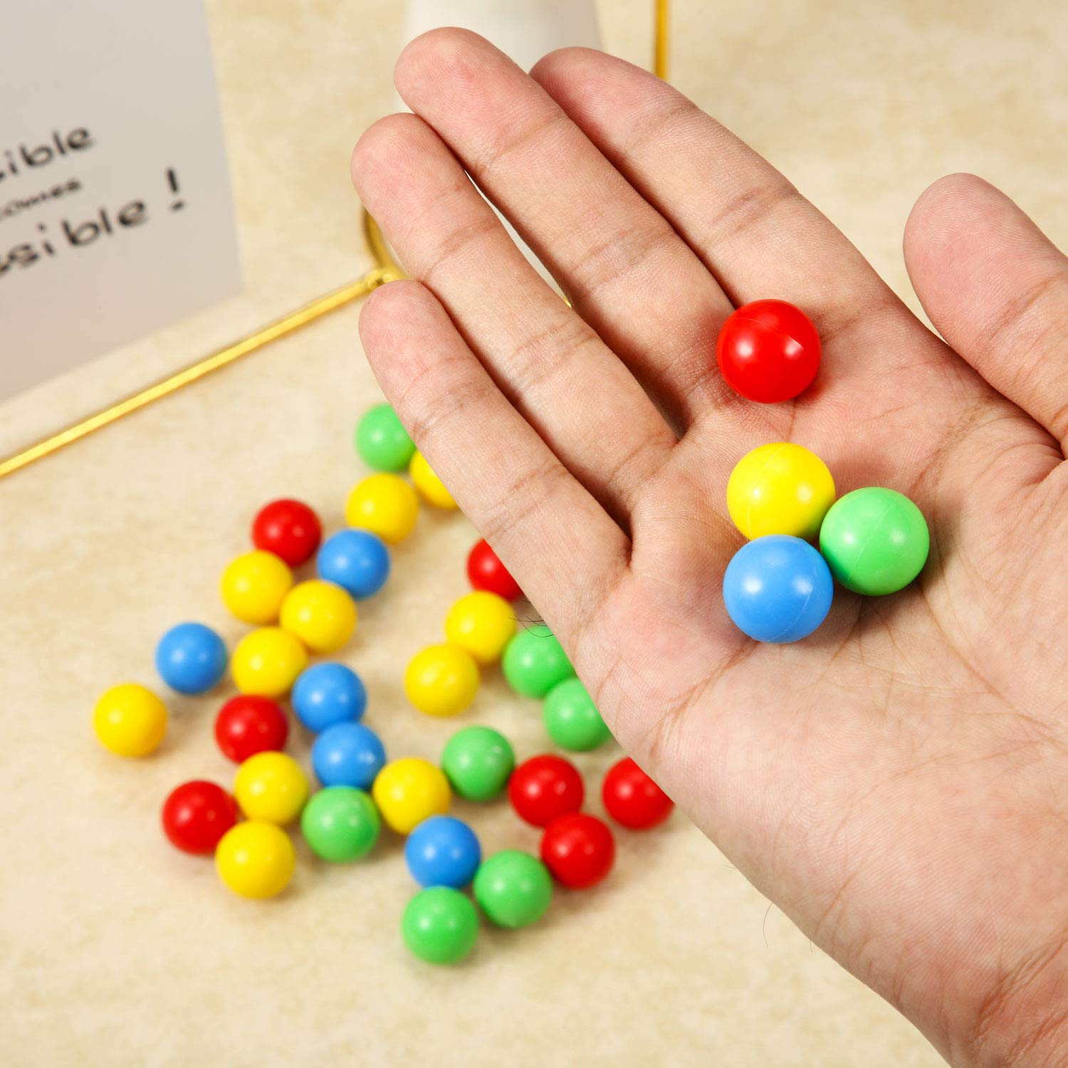 Gejoy durable plastic balls designed for long-lasting family games