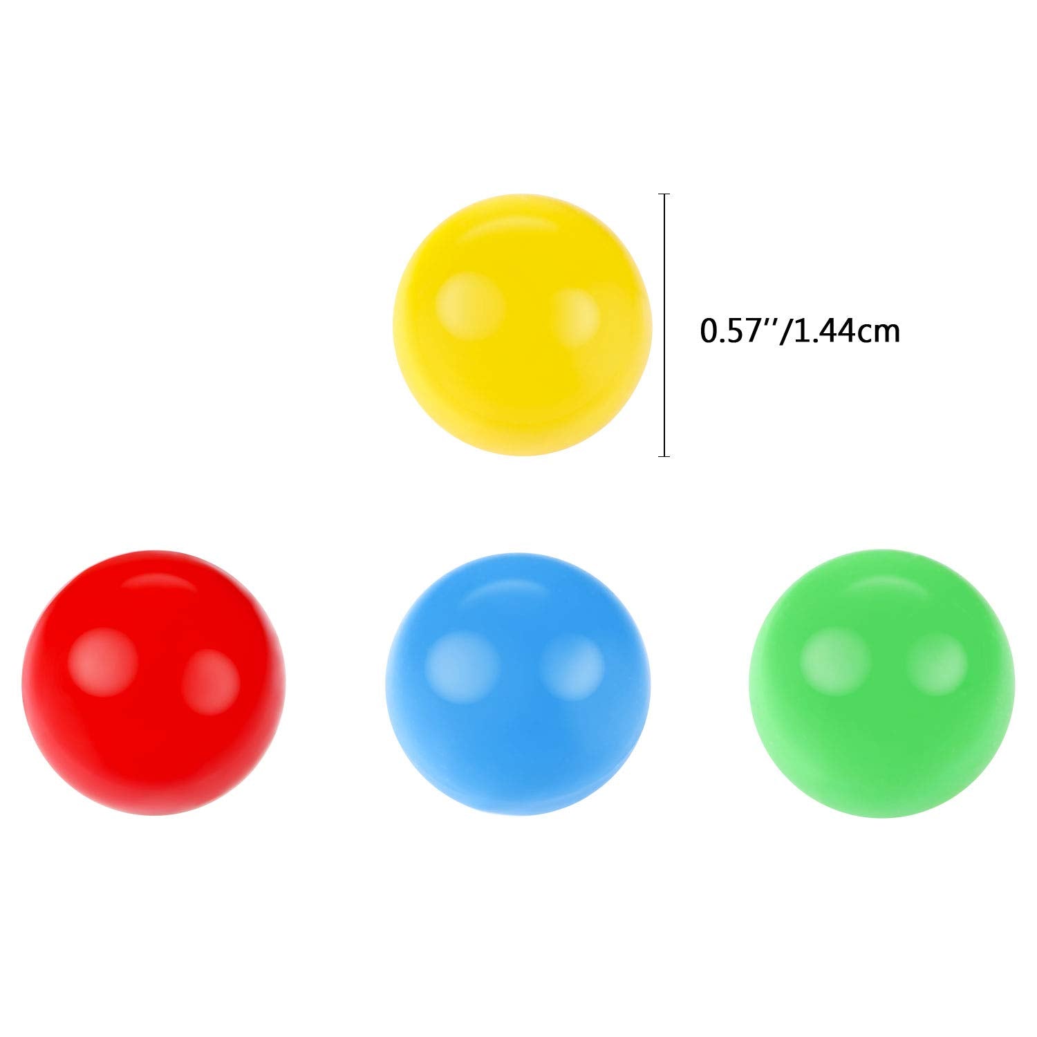 Gejoy Hungry Hungry Hippos-compatible marbles for seamless game play