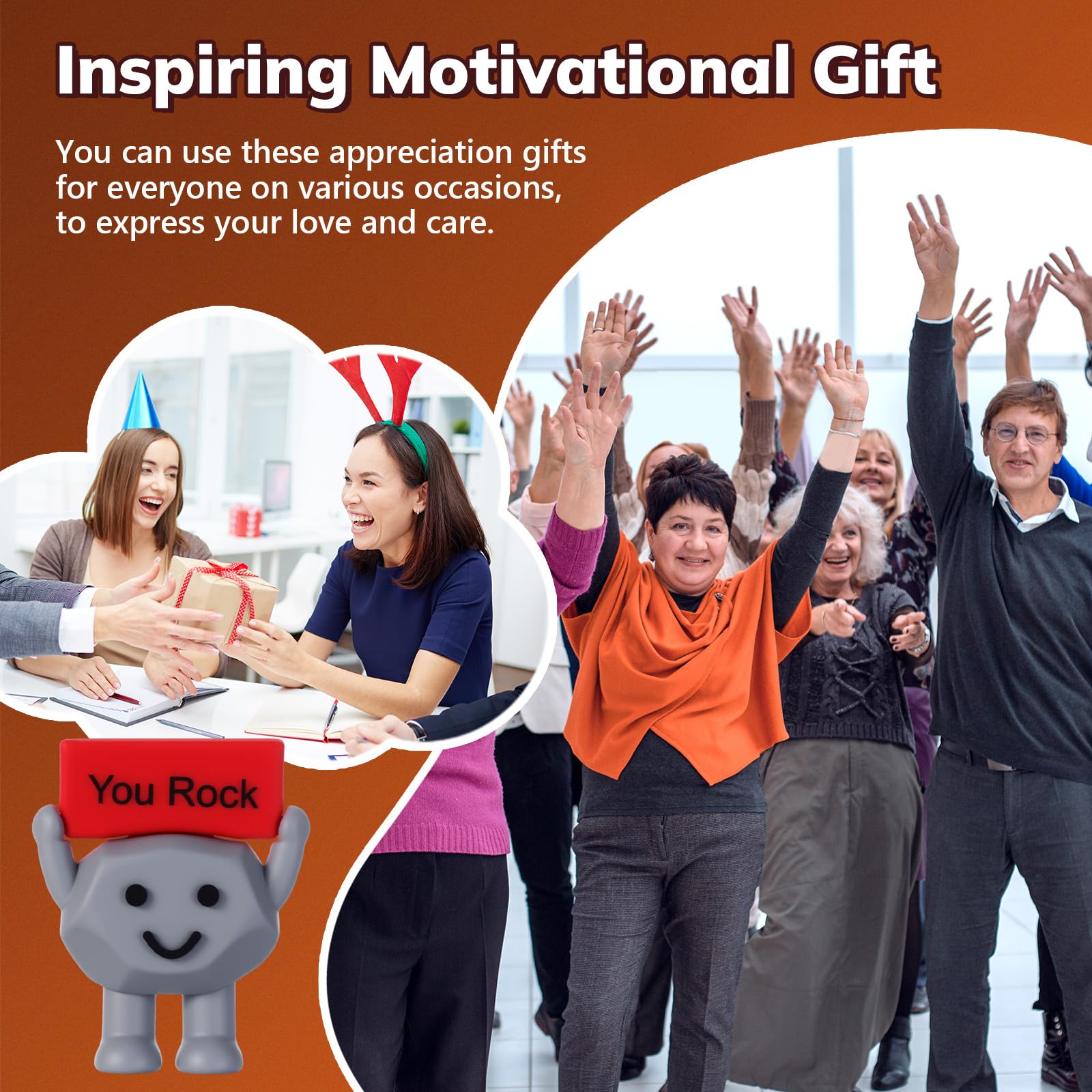Gejoy motivational gift toy set boosts morale and team spirit.