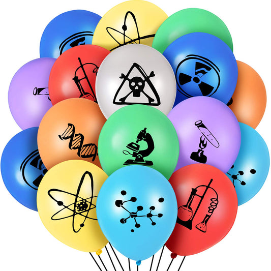 Gejoy Pi symbol balloons 40-pack for math-themed parties and Pi Day decor.