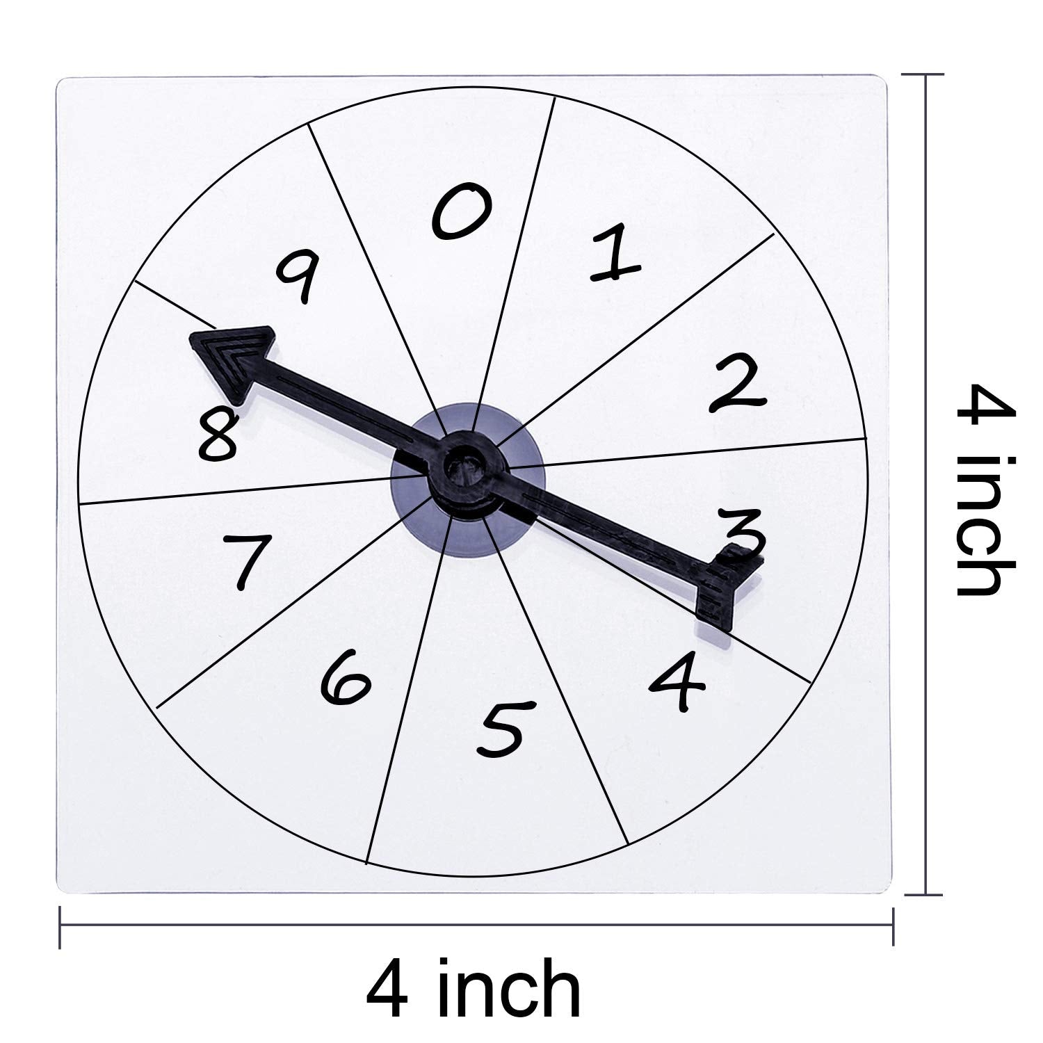 Gejoy spinner arrow rotates 360 degrees for precise spins