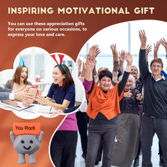 Gejoy You Rock gift rocks, perfect for end-of-year celebrations and recognition.