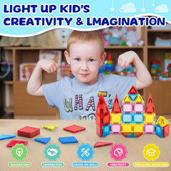 GEKETY safe ABS tiles with rounded edges give worry-free building fun.