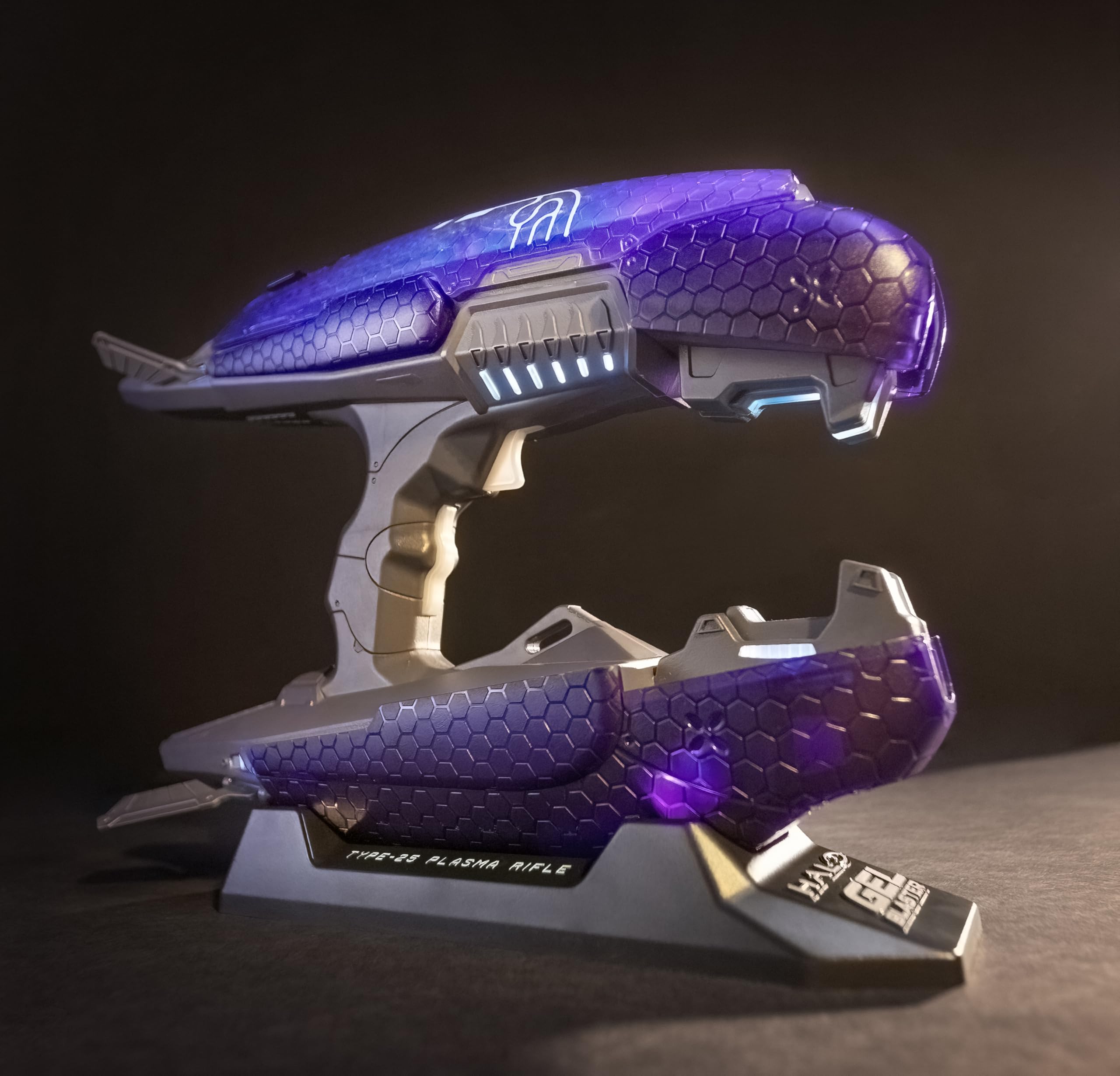 Halo Plasma Blaster glow-in-the-dark action for nighttime battles