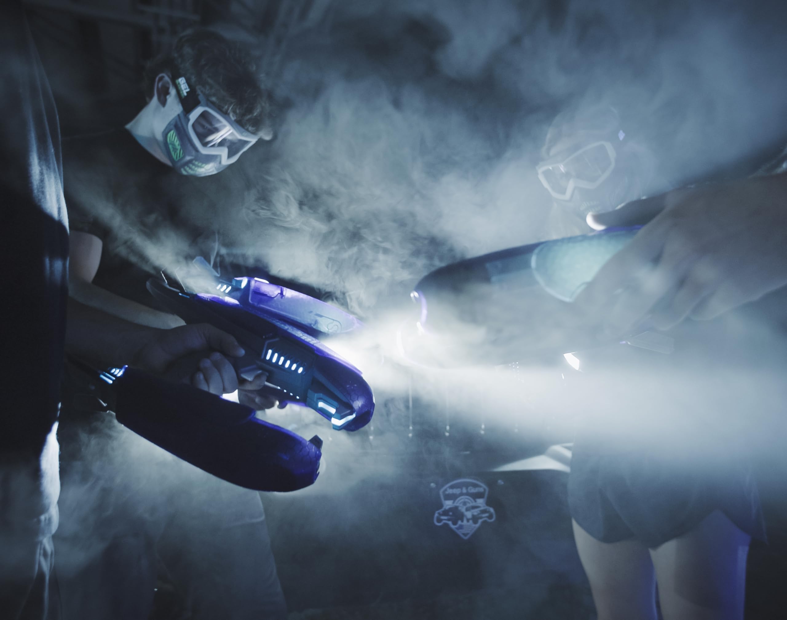 Gel Blaster Halo Plasma Blaster tracer lights activate during play