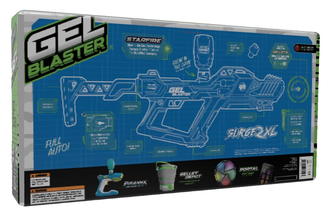 Gel Blaster Surge XL 2 teen gamer enjoying safe, fast-paced play