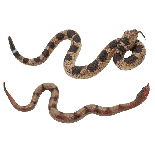 Gelabur fake snake prank prop with lifelike scales for realistic reactions